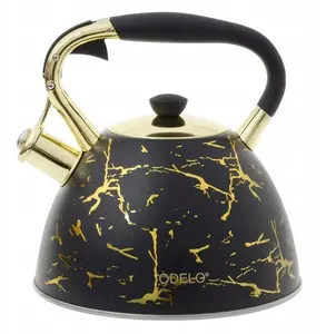 Cookini non-electric kettle 3 L black with gold details, model ODEL-CZ-060-11
