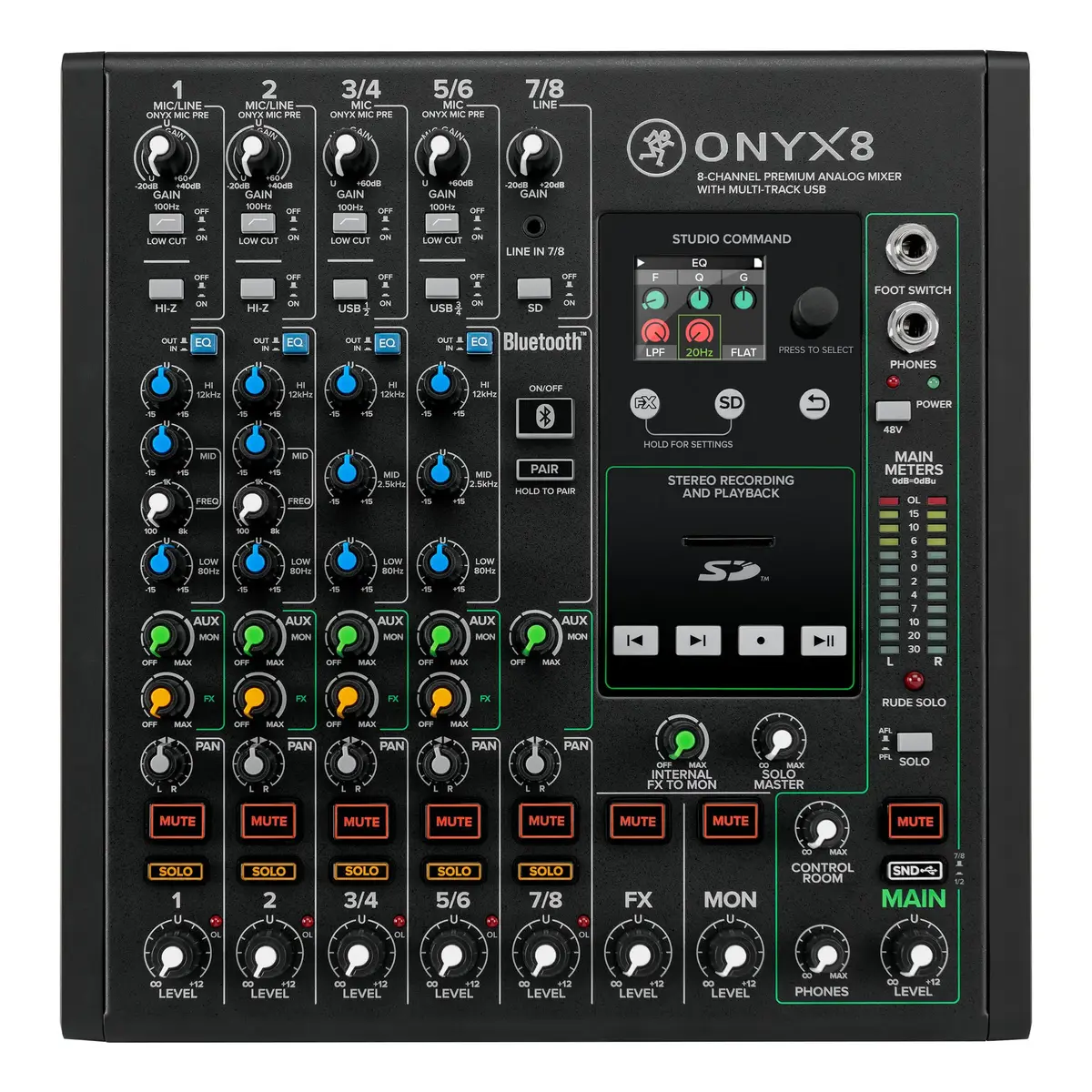 Mackie ONYX 8 mixer — 8-channel analog Photo 5