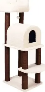 Cat Scratcher Sourcing HOPPY 55×45×103 cm — vertical scratching post and play tower