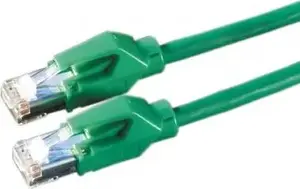 Patch Cord LEONI‑KERPEN E5‑70 S/FTP (PiMF) Kat.6 LSOH zaļš 2.0 m