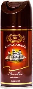 Dezodorants aerosols Jean Marc Copacabana 150 ml — vīriešu dezodorants, spreja formāts