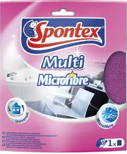 Mikrošķiedras sūklis Spontex Multi 32×32 cm, atkārtoti lietojama mikrošķiedra