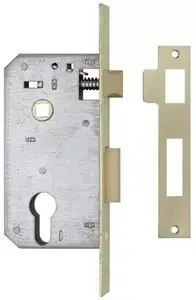 Rim lock LOB 10007/F with 3 keys, model 0026262