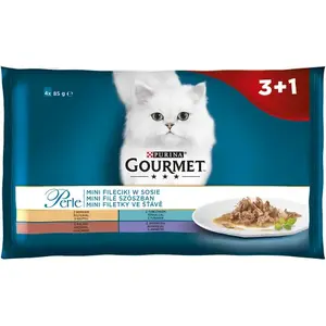 Mitrs kaķu barība Nestle Purina 85 g — Pieaugušiem, Pīles garša