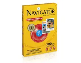 Papīrs Igepa Navigator Colour Documents A3, 120 g/m², ISO 9001/9706/14001