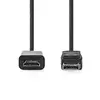 Nedis CCGL37100BK20 HDMI Type A uz DisplayPort kabelis 2 m Photo 2