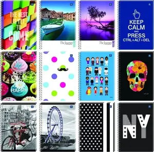 Notebook HERLITZ A4 checked (grid) 50 sheets, assorted cover designs