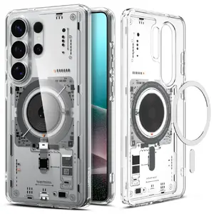 Чехол-крышка Spigen Neo One (Magfit) для Samsung Galaxy S26 Ultra, PC+TPU, прозрачный, для 6,9"