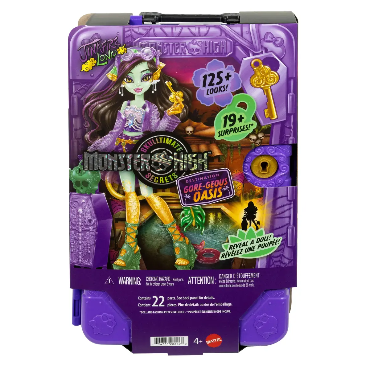 MATTEL Jinafire Long lelle — Monster High komplekts Photo 6