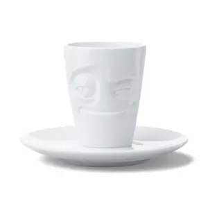 Mug FiftyEight T_02_11_01 White Espresso 0.08 L, single piece, 60×60×75 mm