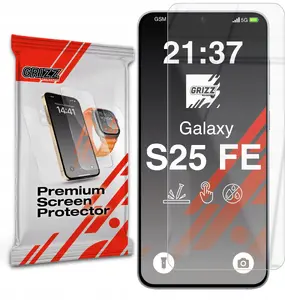 Защитное стекло GrizzGlass HybridGlass для Samsung Galaxy S25 FE — гибридное стекло от GrizzGlass