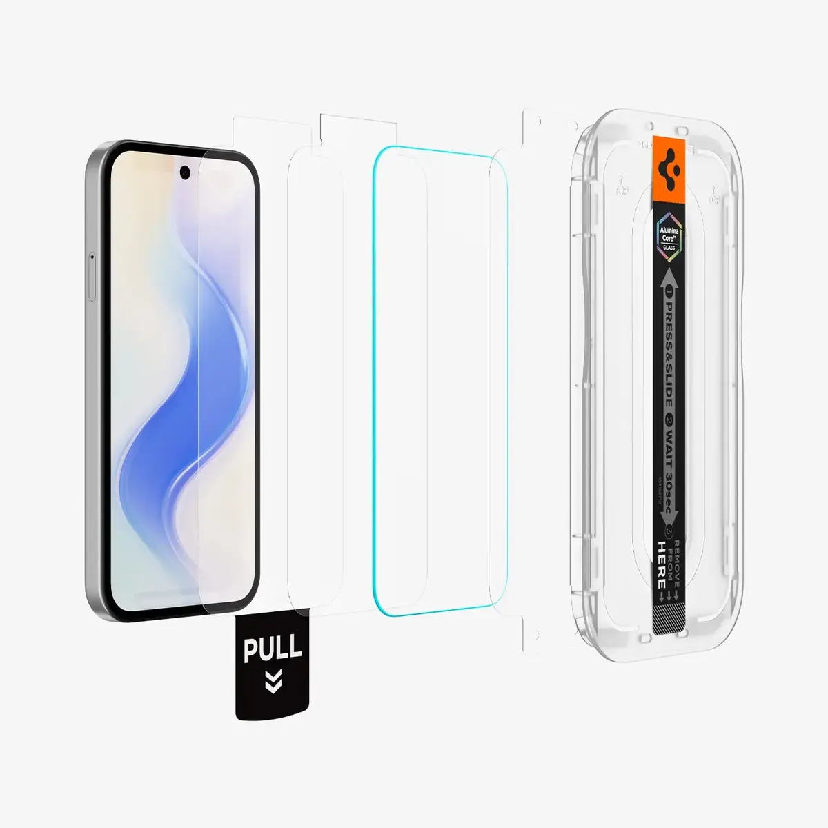 Spigen GLAS.tR EZ Fit Pro ekrāna aizsargstikls Pixel 10a Photo 2