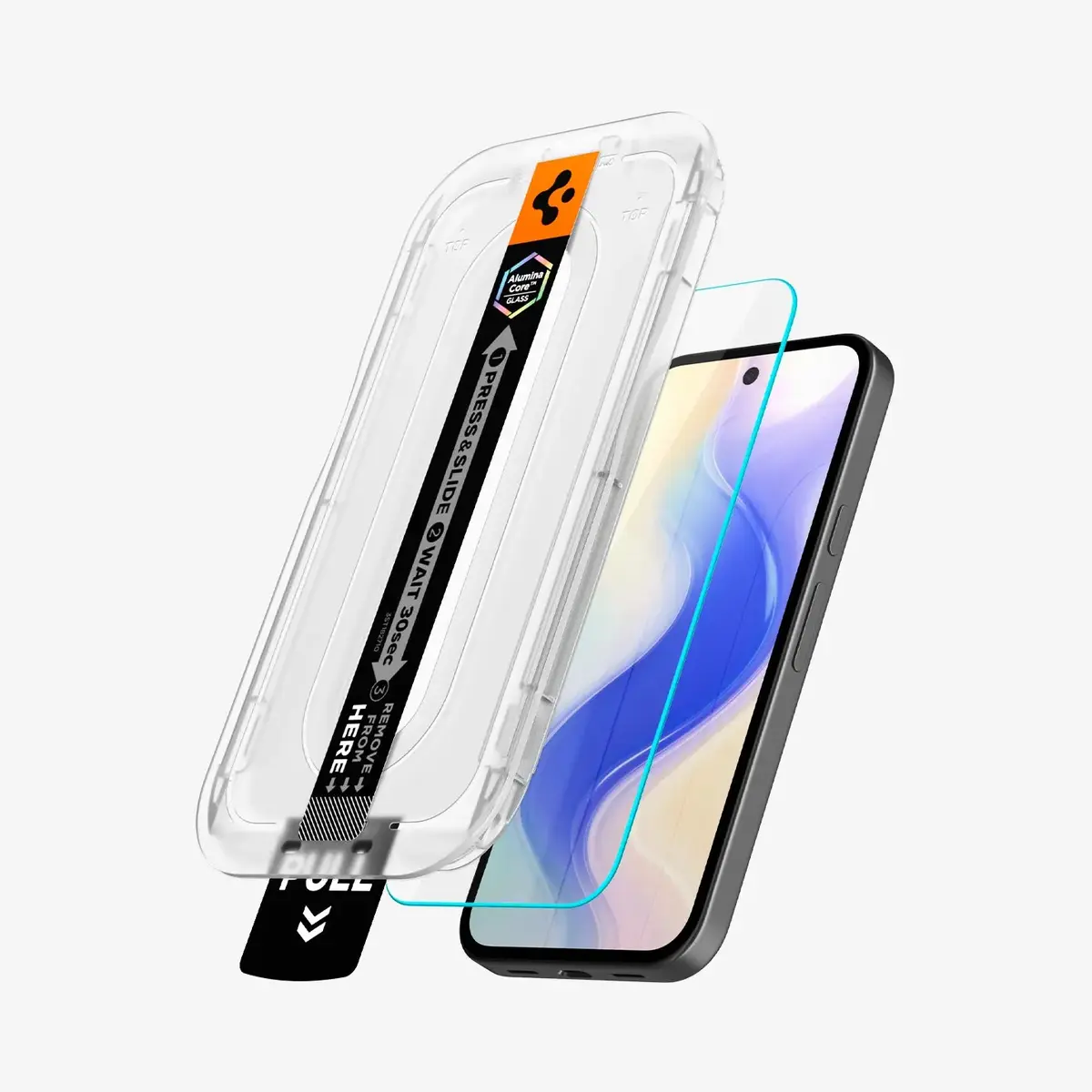 Spigen GLAS.tR EZ Fit Pro ekrāna aizsargstikls Pixel 10a Photo 3