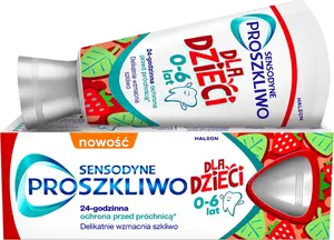 Zobu pasta No name SENSODYNE_Proszkliwo bērniem 0–6 gadi 50 ml