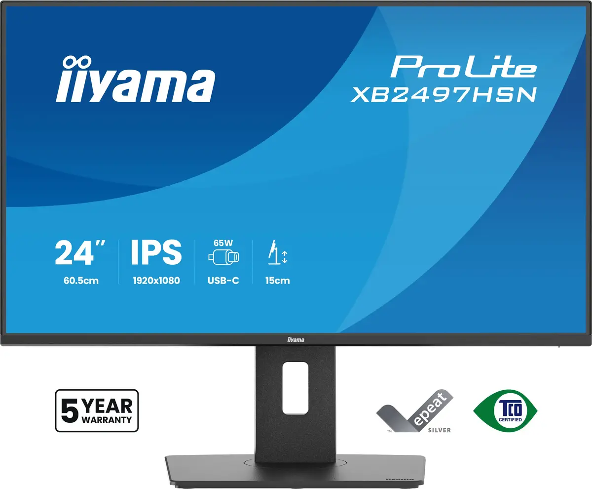 IIYAMA ProLite XB2497HSN-B1 23.8" IPS Full HD monitors Photo 2