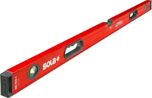 Līmeņrādis SOLA POZIOMNICA BIG RED 180 cm, precizitāte 0.3 mm/m, modelis 01219601