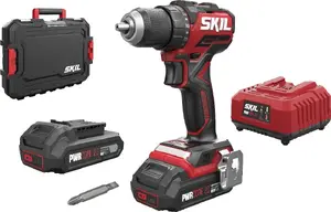 Аккумуляторная дрель-шуруповерт SKIL 3065HC 20 В с 2 аккумуляторами 2 А·ч