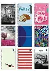 Notebook INTERDRUK A5, 120 sheets, squared (grid) ruling