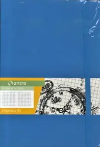 Notebook Antra Notes A5 Kratka Impresja — Antra A5 checked page notebook (MPN 244301)