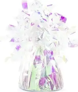 Balloon weight PartyDeco 7 cm opalescent, 130 g, pack of 4