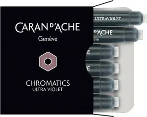 Ink Cartridges Caran d’Ache Chromatics purple, pack of 6