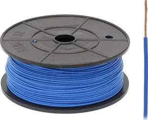 Cable BLOW 73-207# — 0.50 mm² blue wire