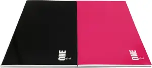 Notebook INTERDRUK A4 96 sheets single-color — ruled school/work notebook