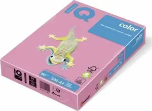 Kopēšanas papīrs IQ Color A4 80 g/m² — gaiši rozā — 500 loksnes