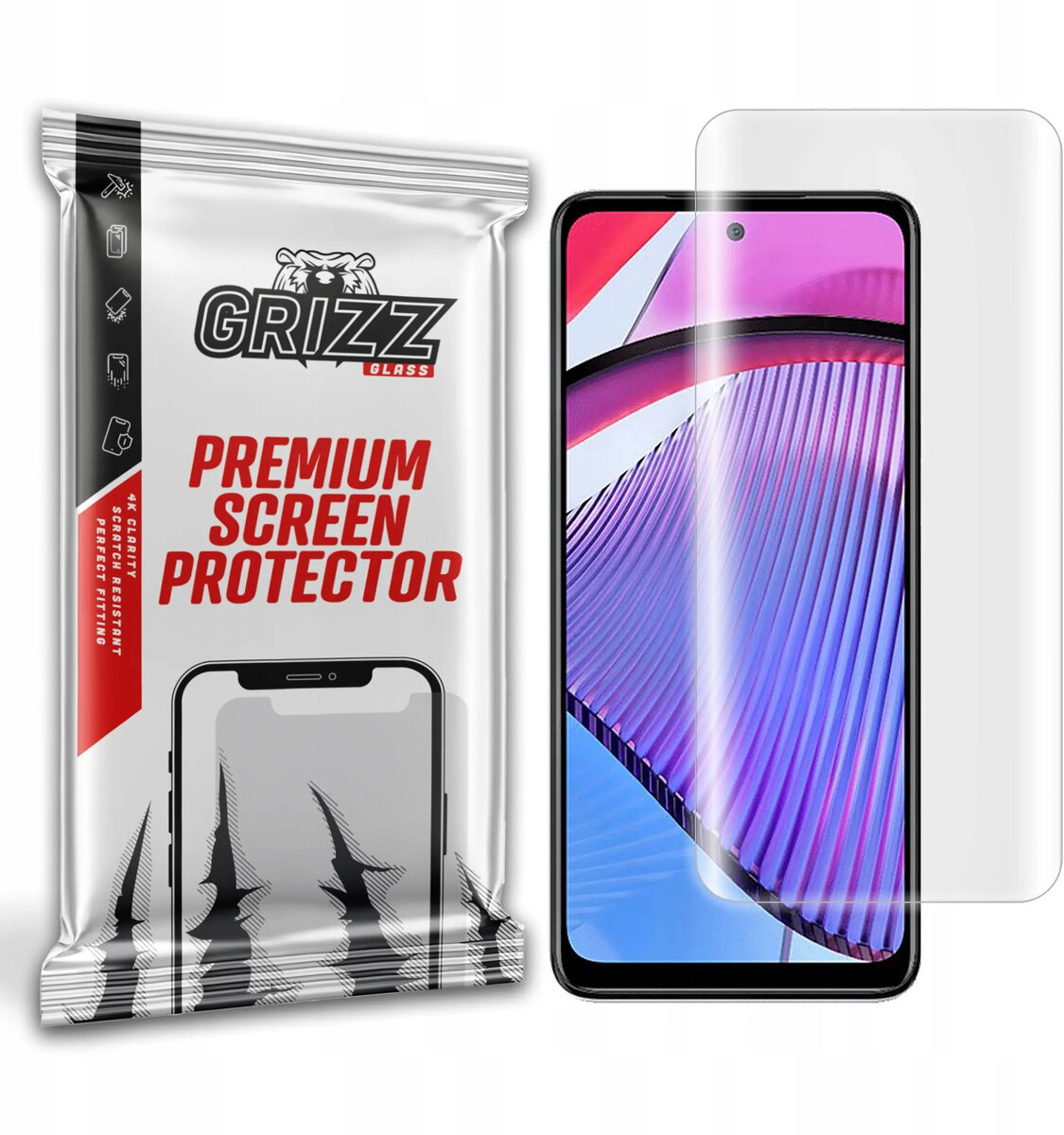 Hidrogelu plēve GrizzGlass Hydrofilm priekš Motorola