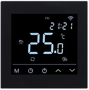 Smart Wi‑Fi Thermostat Mill HC91 Black — Home Heating Control, Programmable