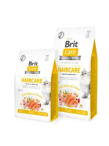 Сухой корм для кошек VAFO PRAHS Brit Care Adult 2 кг — курица и лосось, беззерновой, с антиоксидантами