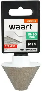 Conical Diamond Cutter SPECIALIST W25C125 — 15–50 mm, M14 shank