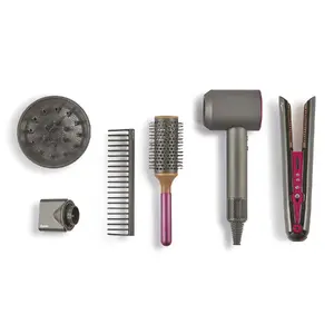 Toy Styling Set CASDON Dyson Supersonic & Corrale Deluxe – battery AAA x3, sounding, ages 3+ (grey/magenta)