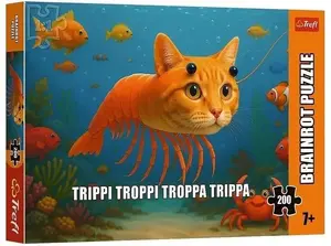 TREFL Puzzle 200 BrainRots Trippi Troppi Troppa Trippa Photo 1