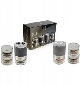 Sāls un piparu dzirnaviņu komplekts PEUGEOT Maestro Duo, 11 cm, nerūsējošais tērauds