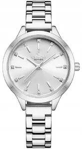 Women's wristwatch Giewont Sapphire GW2720-B1 silver — analog, sapphire crystal