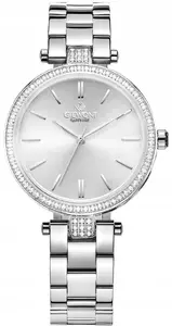 Наручные часы Giewont Sapphire GW9890-B1 — женские серебристые, сапфировое стекло