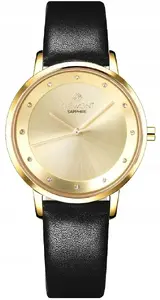 Wrist Watch Giewont Sapphire GW4130-A3 gold women's watch with sapphire crystal