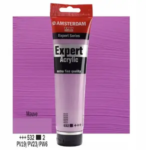 Acrylic Tube Paint Amsterdam Expert Series Mauve 532 by Amsterdam, 60 ml