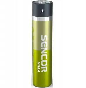 Rechargeable NiMH AAA Batteries SENCOR SBA HR03 2BP — 1000 mAh, 2-pack