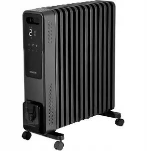 Eļļas sildītājs SENCOR SOH 8213GY — pārnēsājams elektriskais radiators, modelis SOH 8213GY