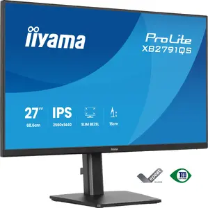 Monitors IIYAMA ProLite XB2791QS-B1 27" (68,6 cm) IPS 2560x1440 Quad HD LED, matēts, skaļruņi, VESA, augstuma regulēšana