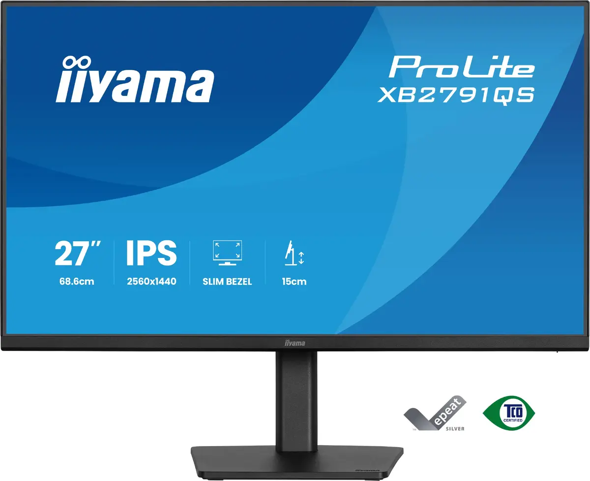 IIYAMA ProLite XB2791QS-B1 27" Quad HD IPS монитор Photo 2