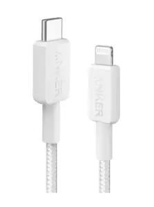 Lightning cable Anker A81B5G21 — 0.9 m, USB‑C to Lightning, White