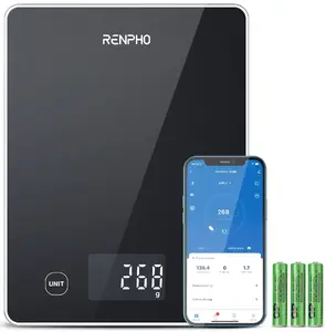 Body Composition Scale RENPHO Calibra 1L Smart Nutrition — black
