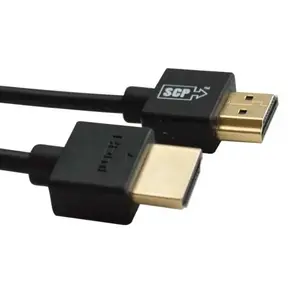 HDMI kabelis SCP 940-8B — 2,5 m, HDMI Type A (vīrietis–vīrietis), melns