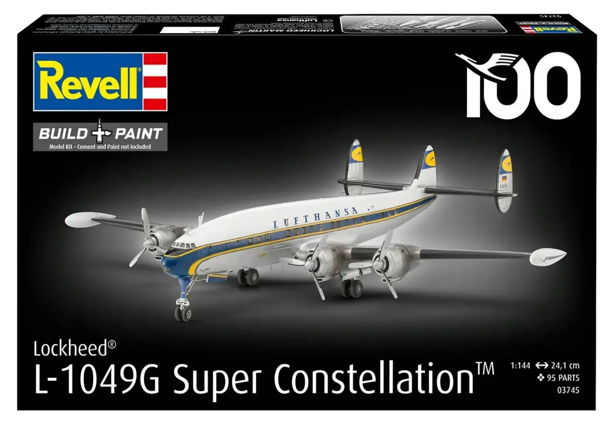 REVELL Lockheed L.1049G Super Constellation modelis Photo 9