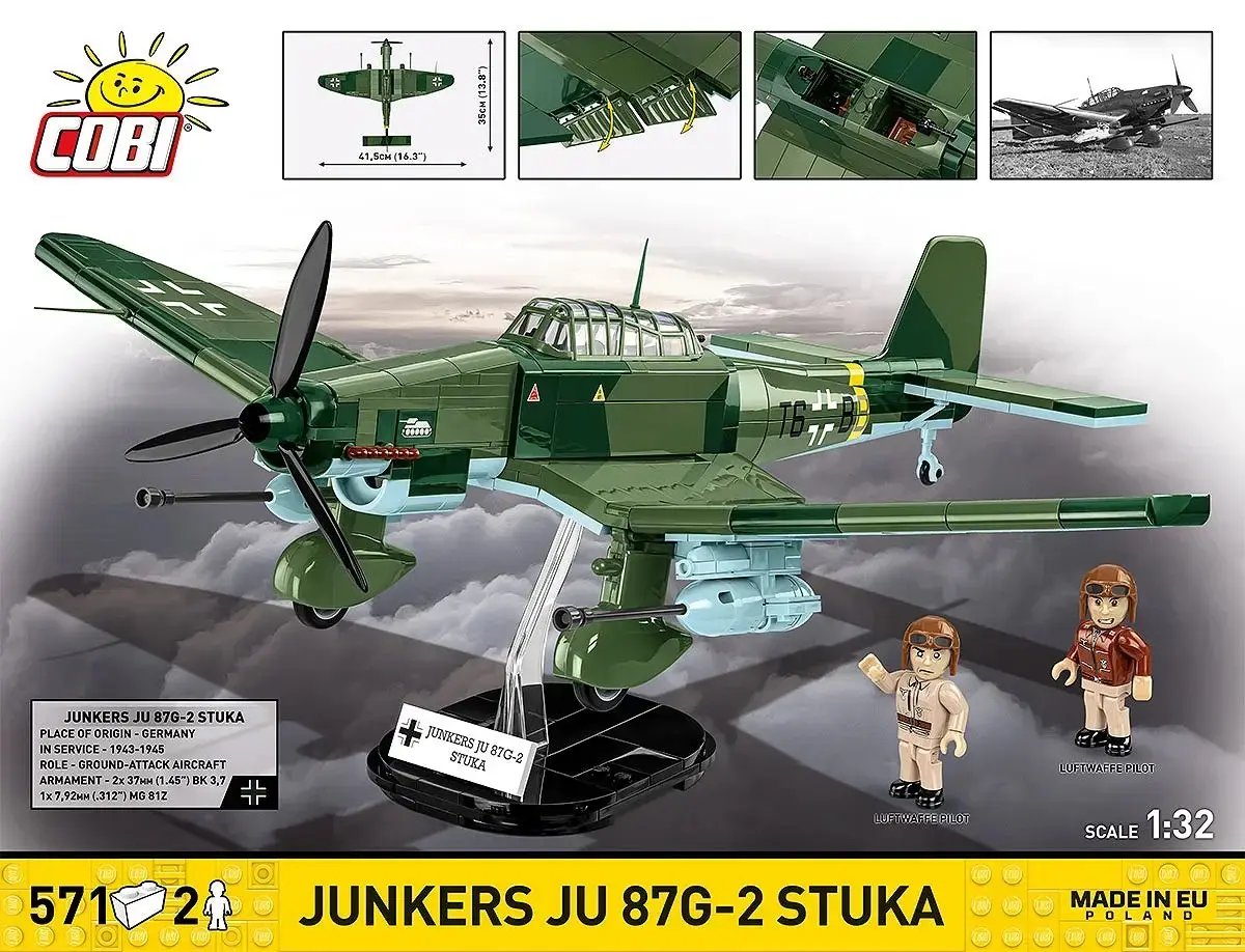 Cobi Blocks Junkers JU 87G-2 Stuka 571 pcs Photo 3