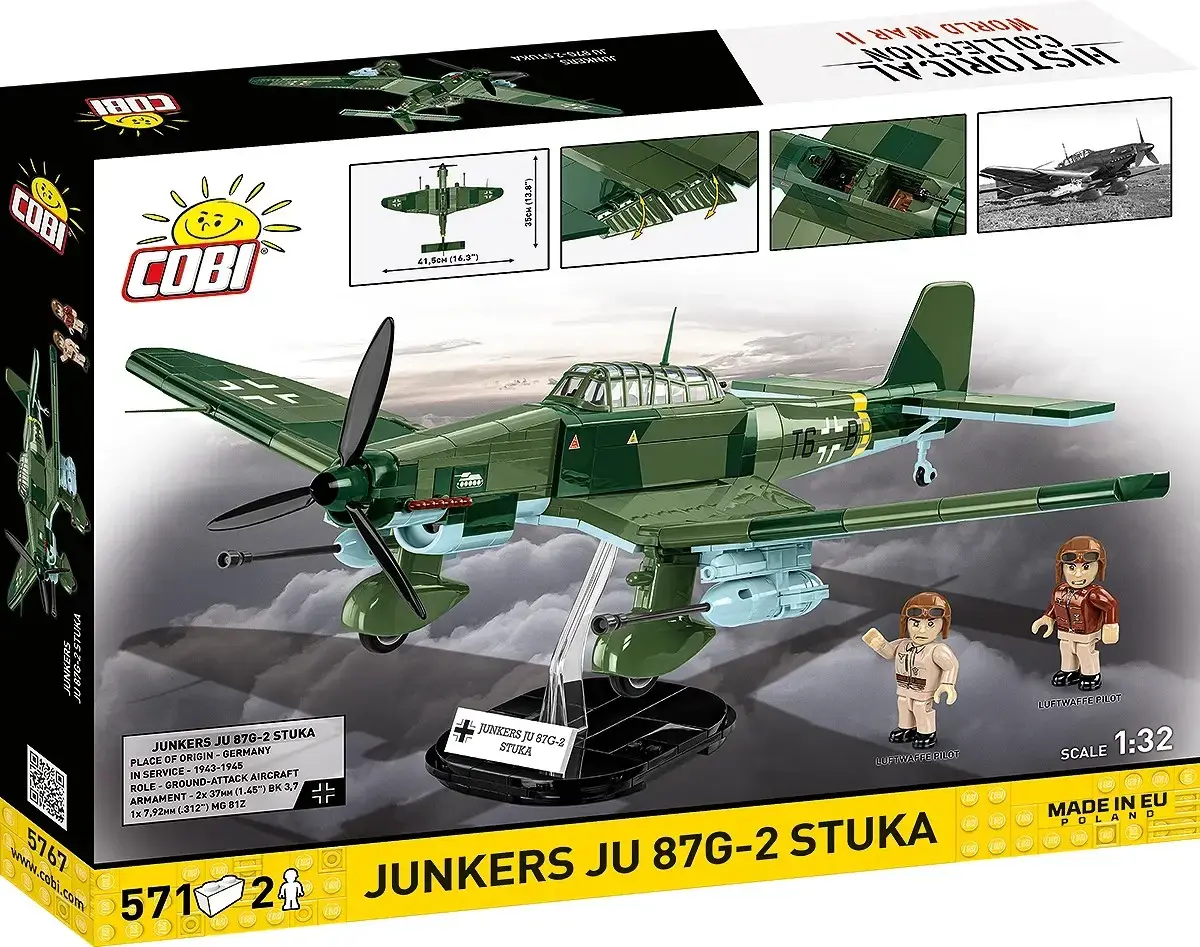 Cobi Blocks Junkers JU 87G-2 Stuka 571 pcs Photo 4