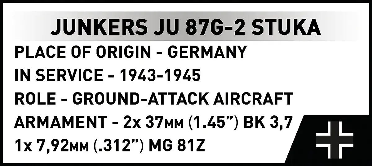 Cobi Blocks Junkers JU 87G-2 Stuka 571 pcs Photo 15